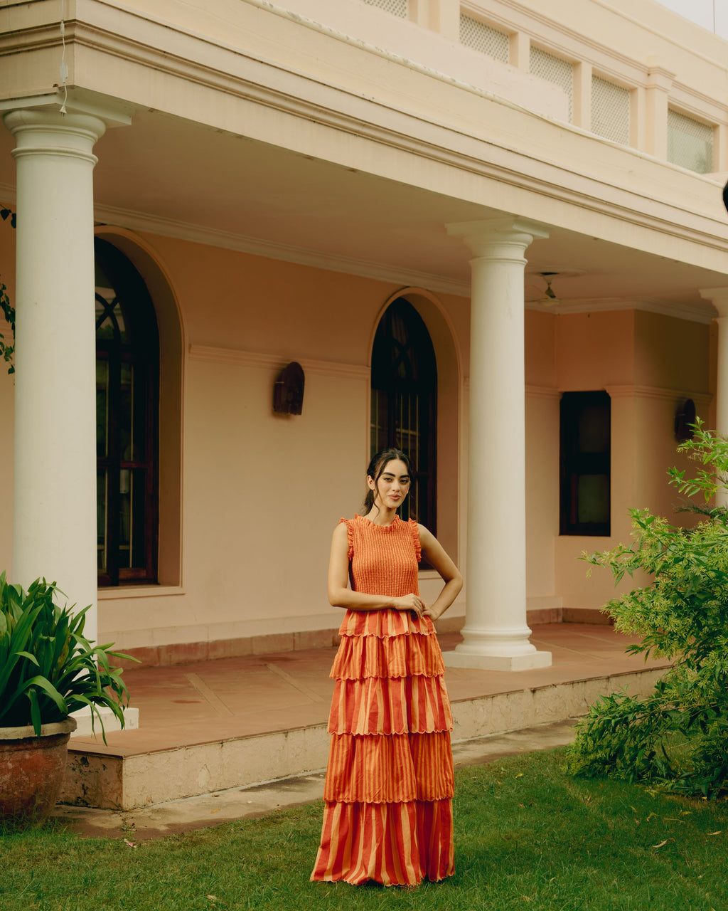 Sunset Stripe Maxi