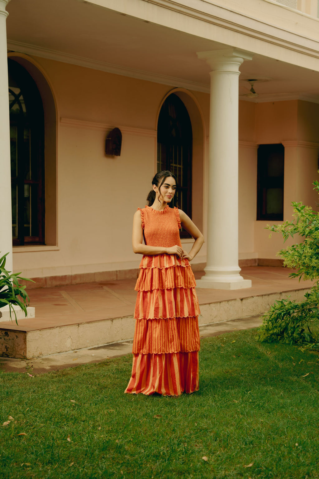 Sunset Stripe Maxi
