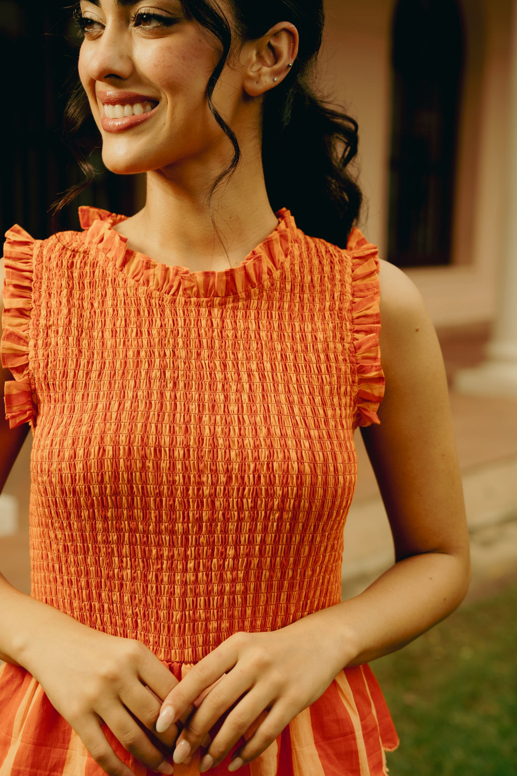 Sunset Stripe Maxi
