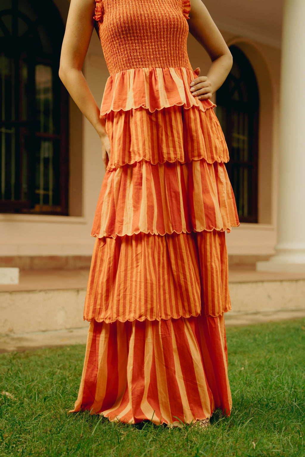 Sunset Stripe Maxi