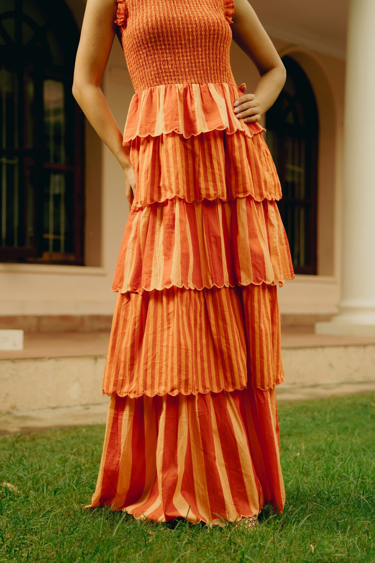 Sunset Stripe Maxi