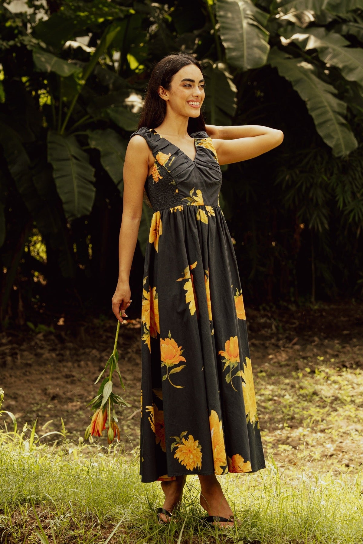 Sunflower Noir Maxi