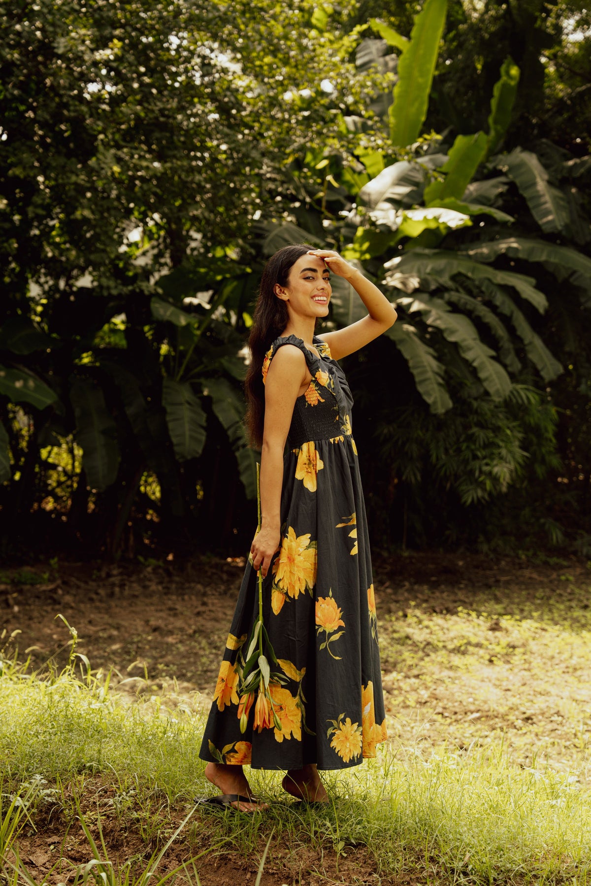 Sunflower Noir Maxi