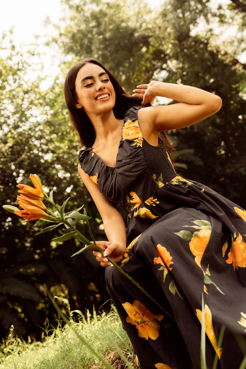 Sunflower Noir Maxi