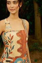 Terracotta Village Dress