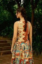 Terracotta Village Dress