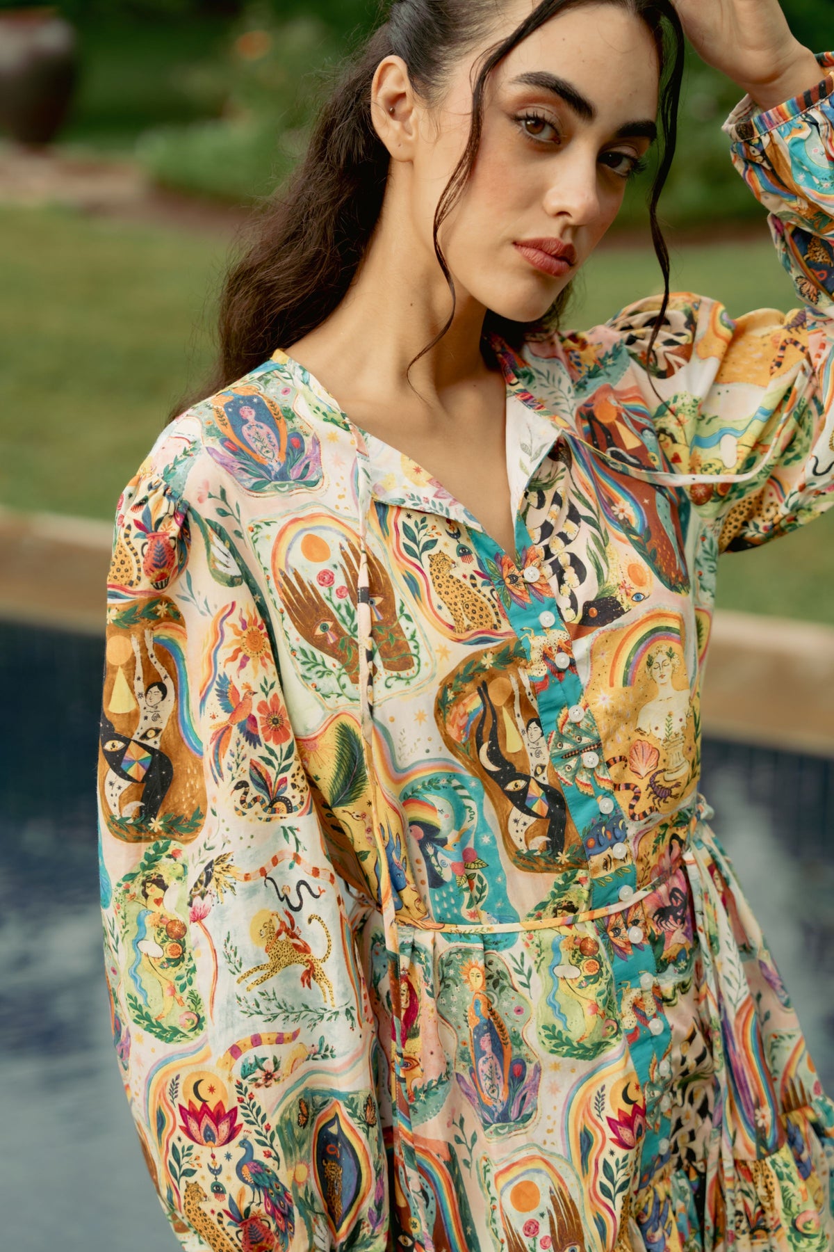 Amalfi Baby Doll Dress