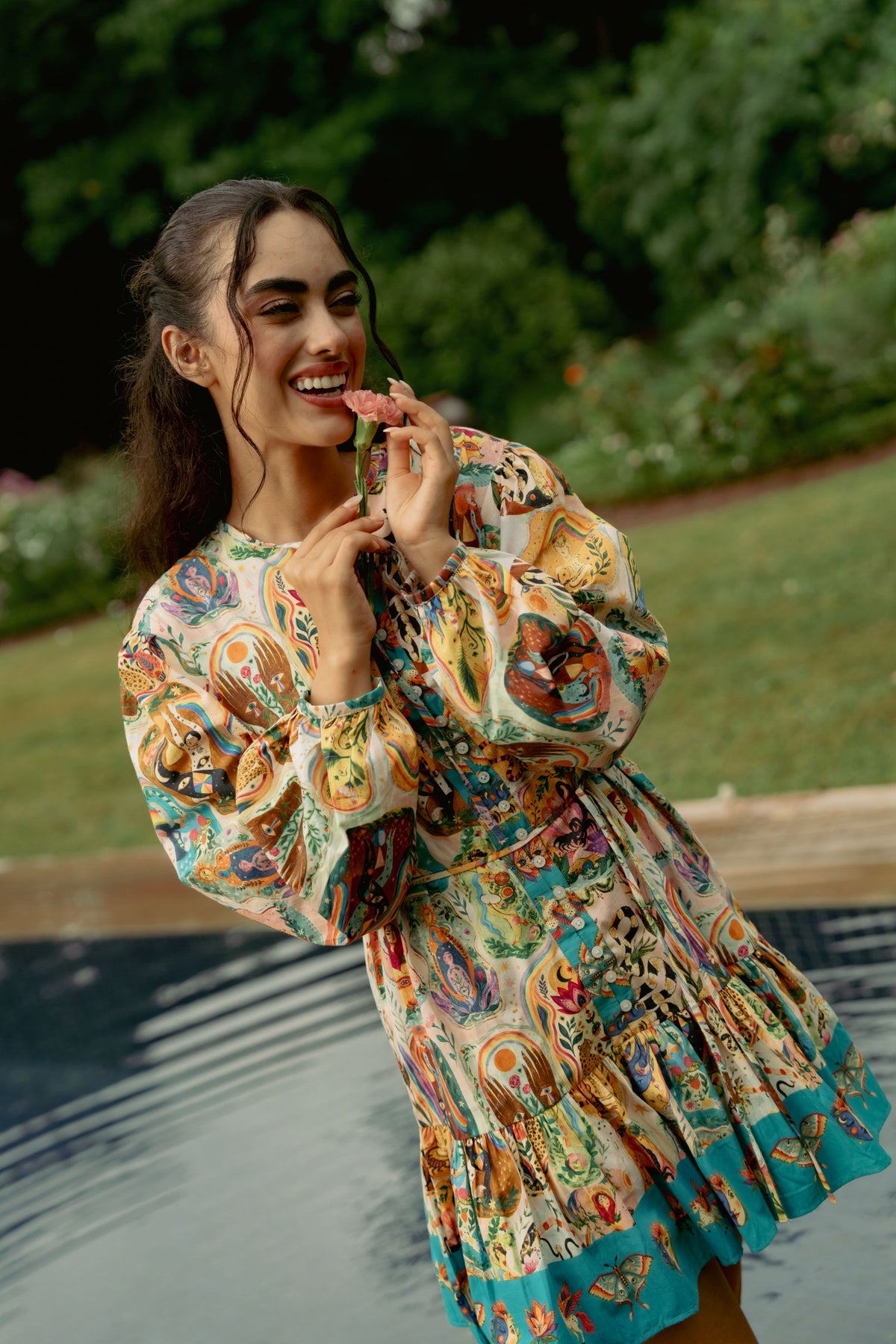 Amalfi Baby Doll Dress