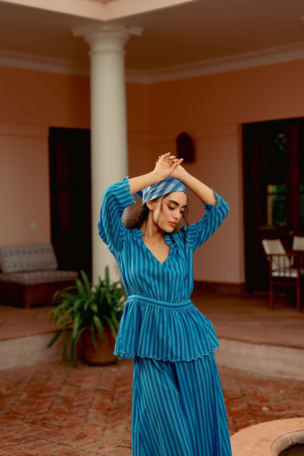 Santorini Stripe Co-ord