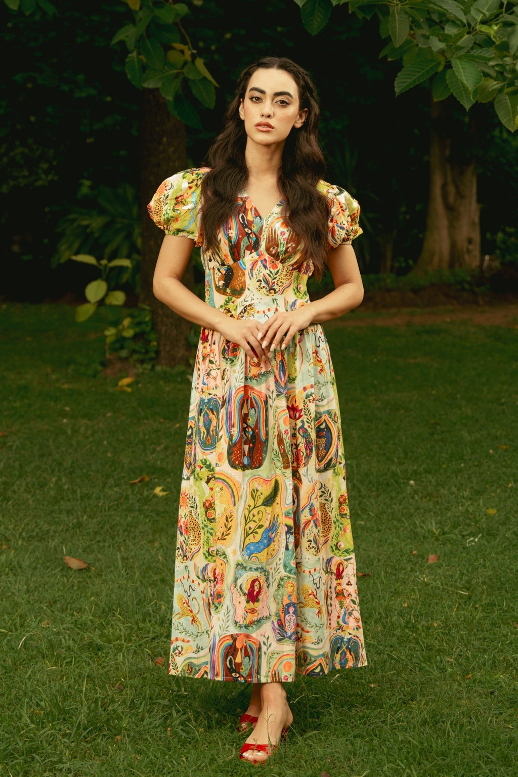 Whimsical Menagerie Dress