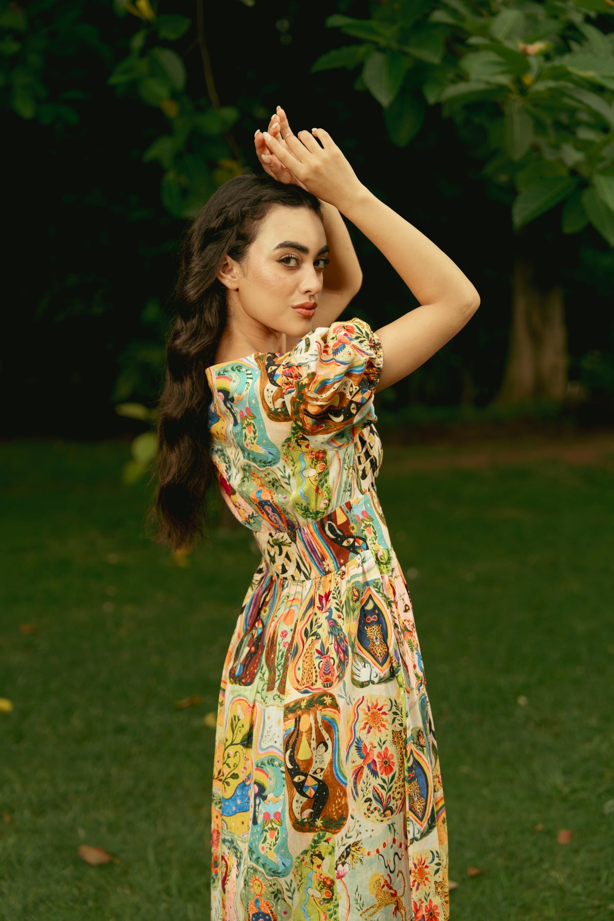 Whimsical Menagerie Dress
