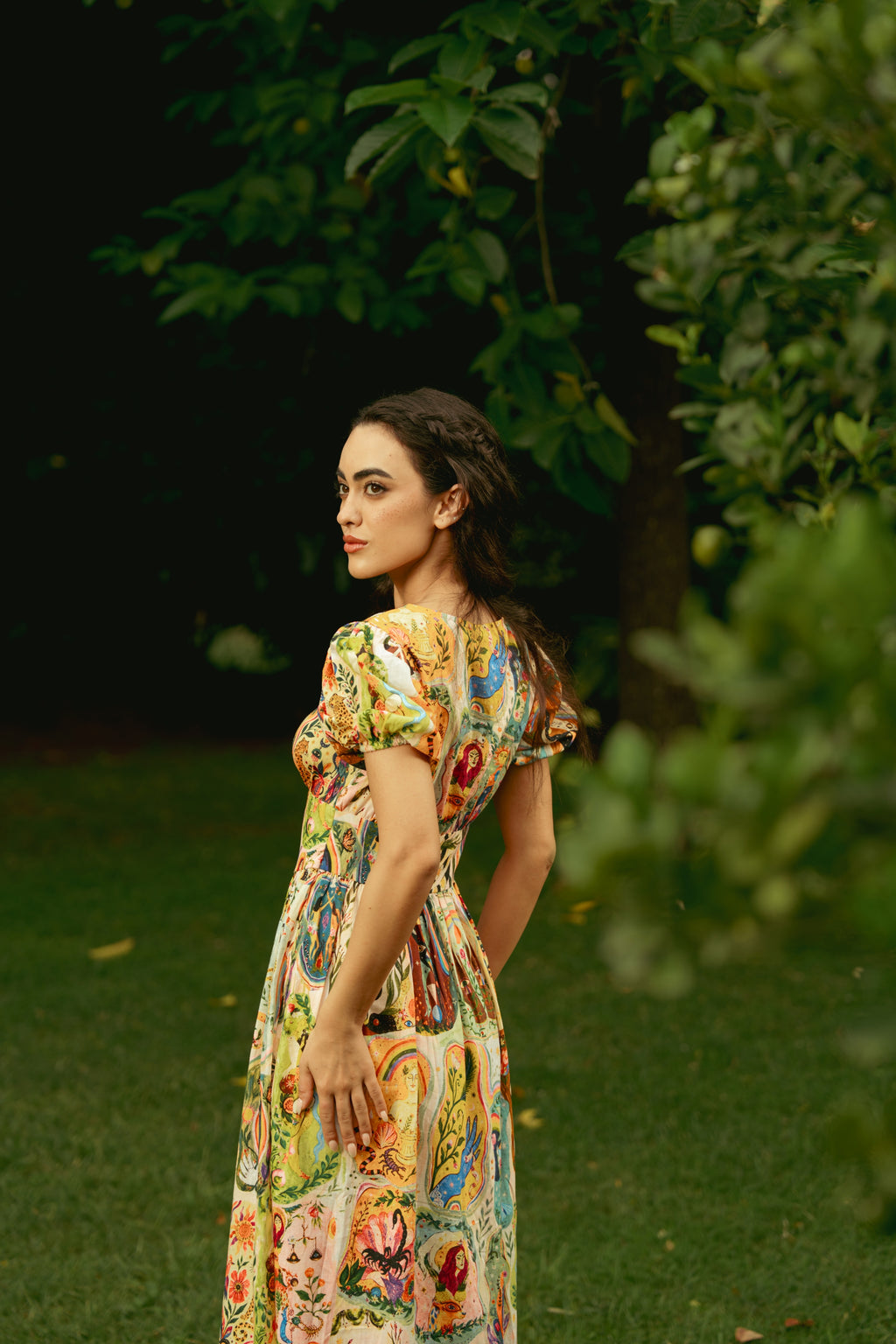 Whimsical Menagerie Dress