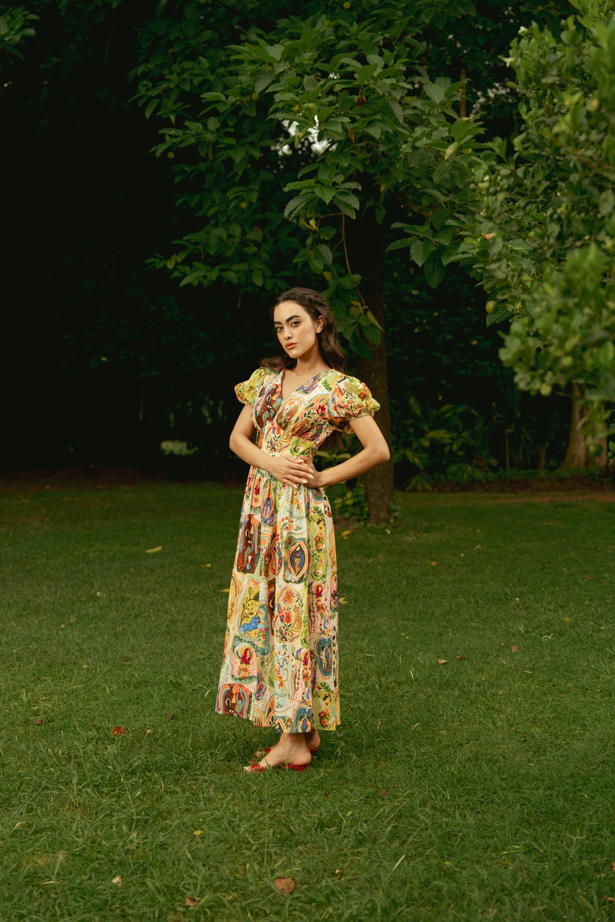 Whimsical Menagerie Dress