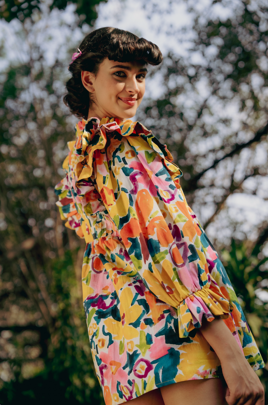 Carnival Bloom Dress