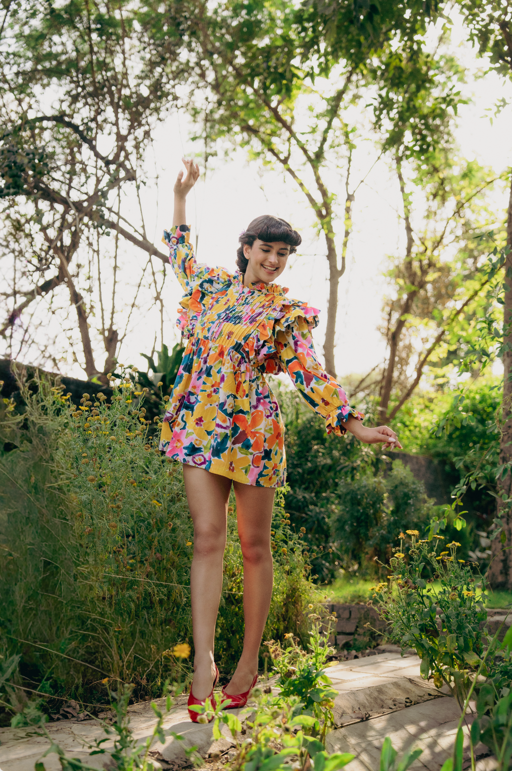 Carnival Bloom Dress