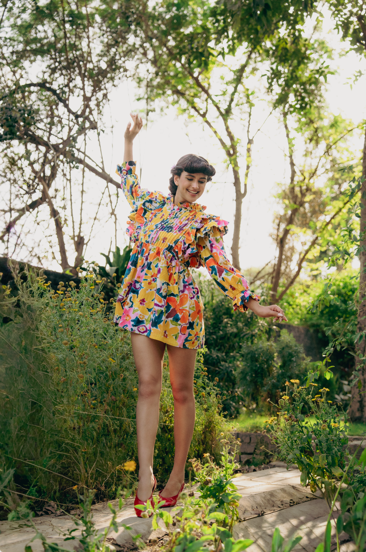 Carnival Bloom Dress