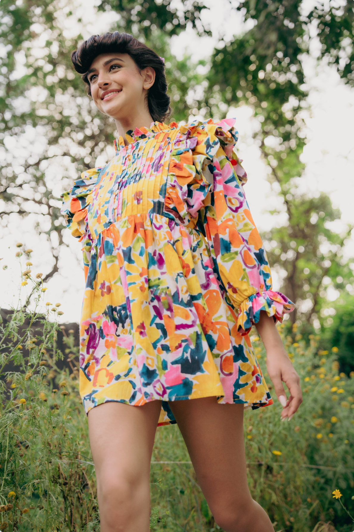 Carnival Bloom Dress