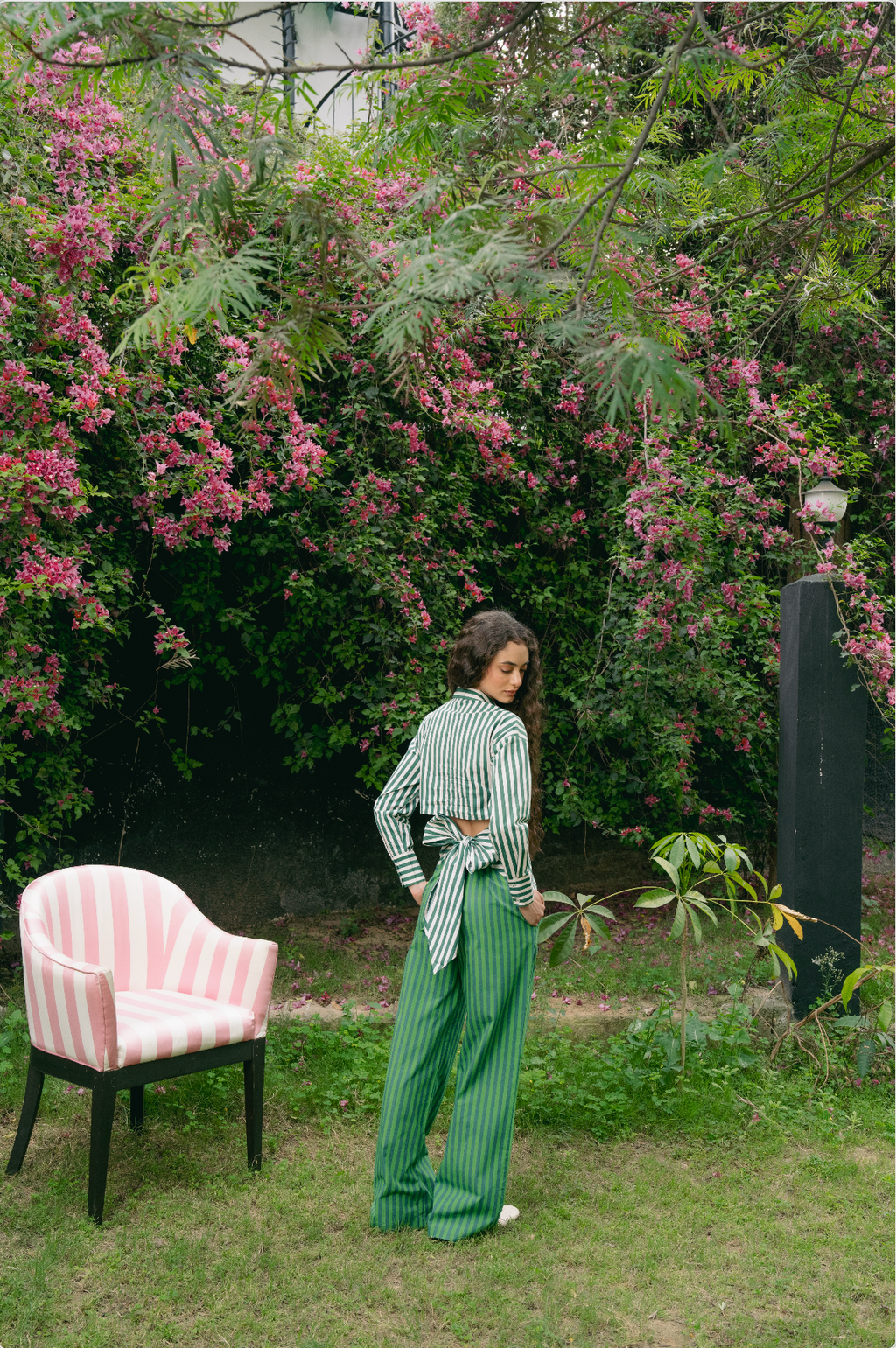 Tied in Green CO-ORD