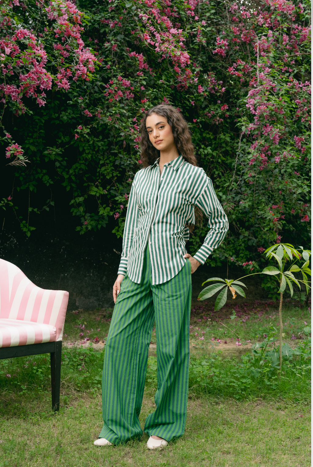 Tied in Green CO-ORD