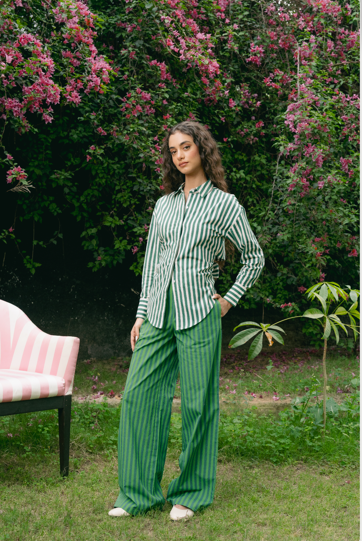 Tied in Green CO-ORD