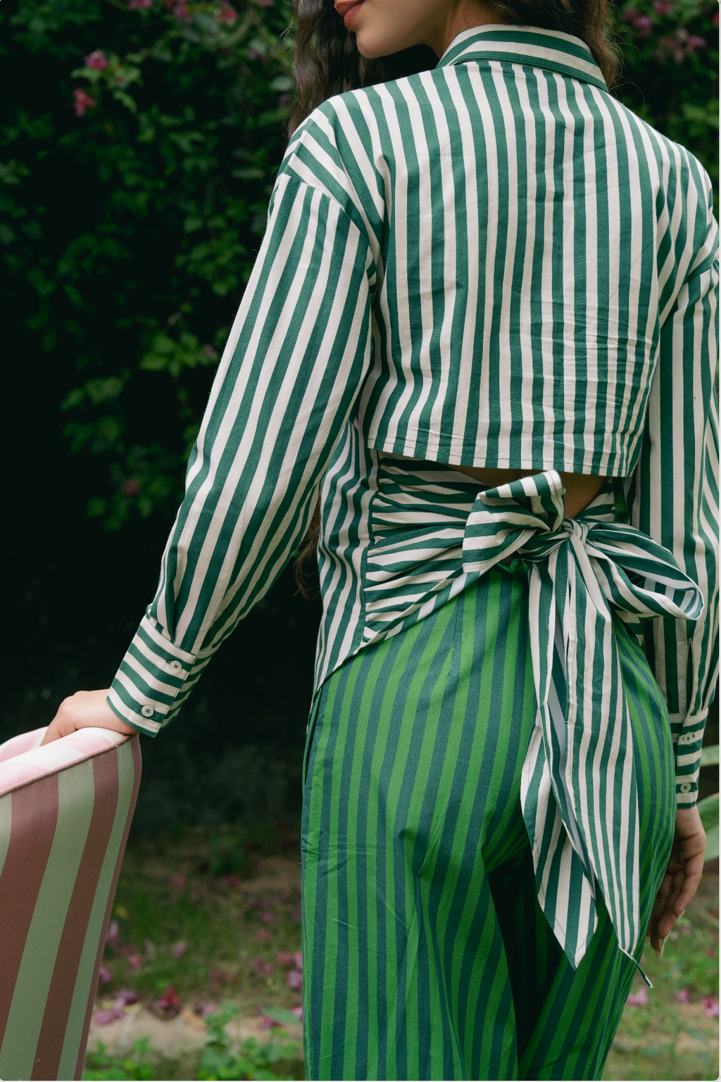 Tied in Green CO-ORD