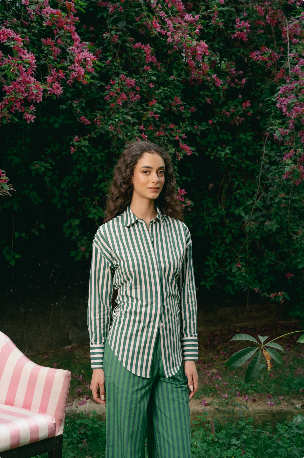 Tied in Green CO-ORD