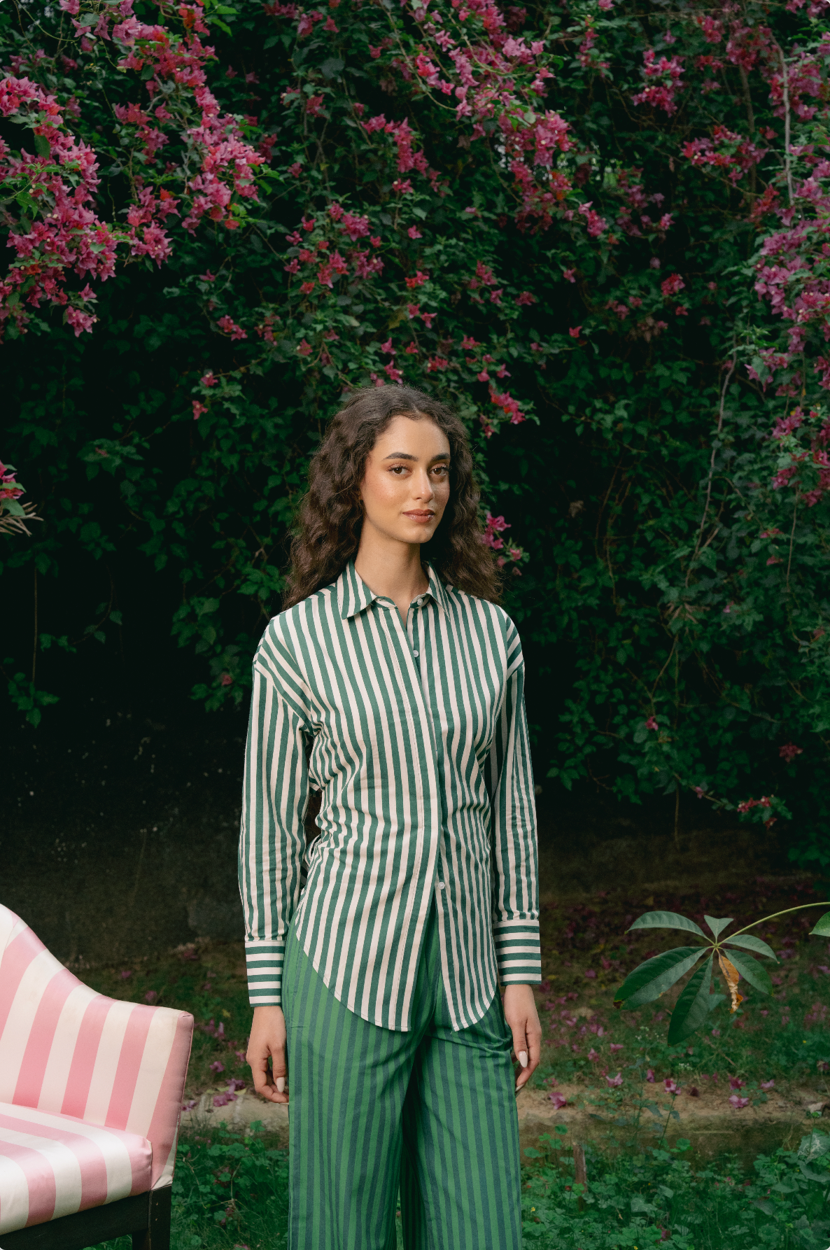 Tied in Green CO-ORD