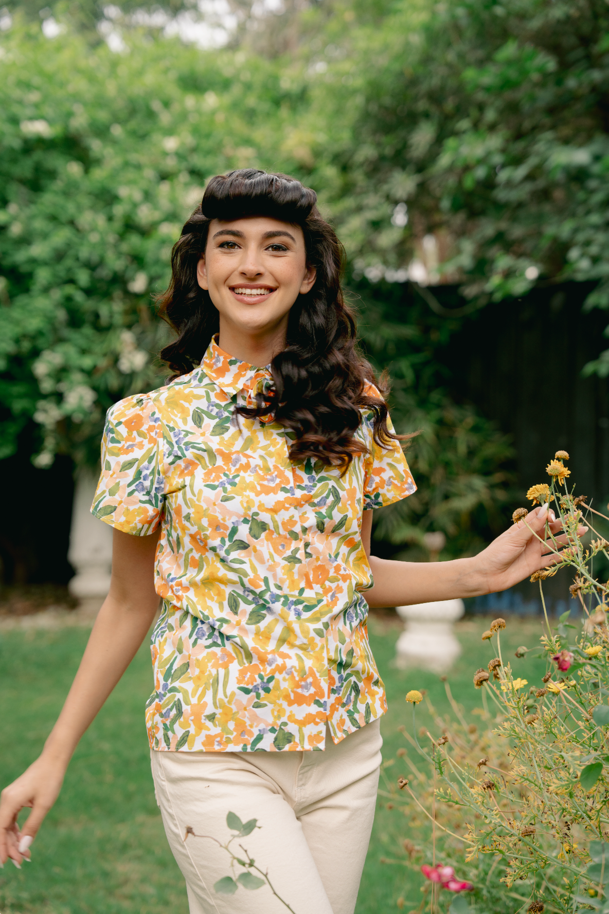 Amber Bloom Shirt