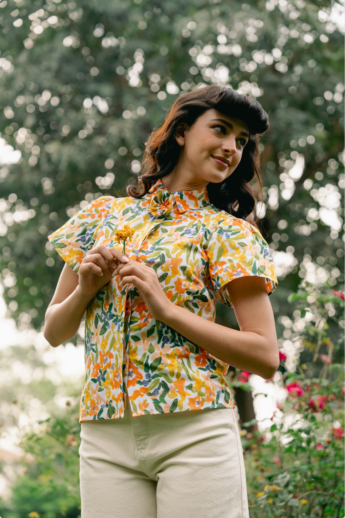 Amber Bloom Shirt