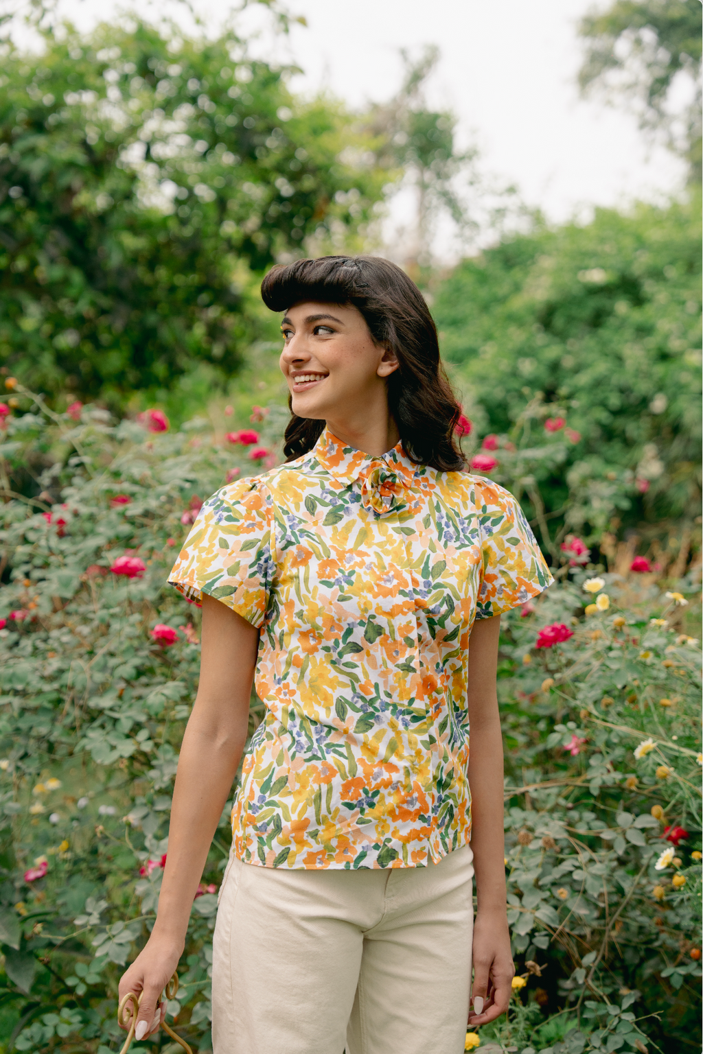 Amber Bloom Shirt