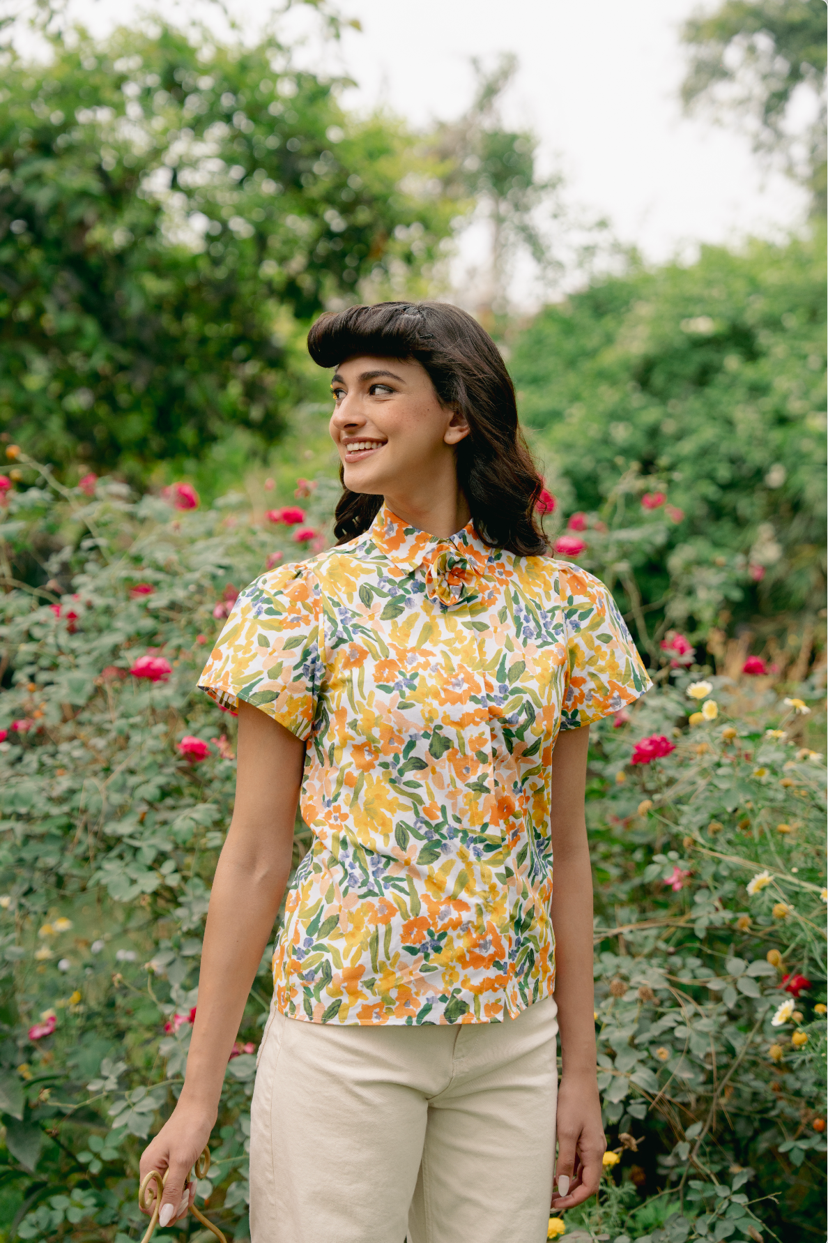 Amber Bloom Shirt