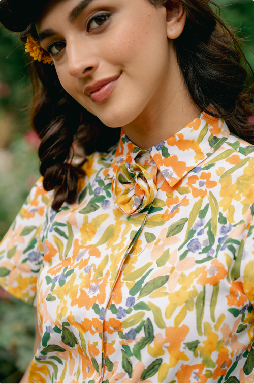 Amber Bloom Shirt