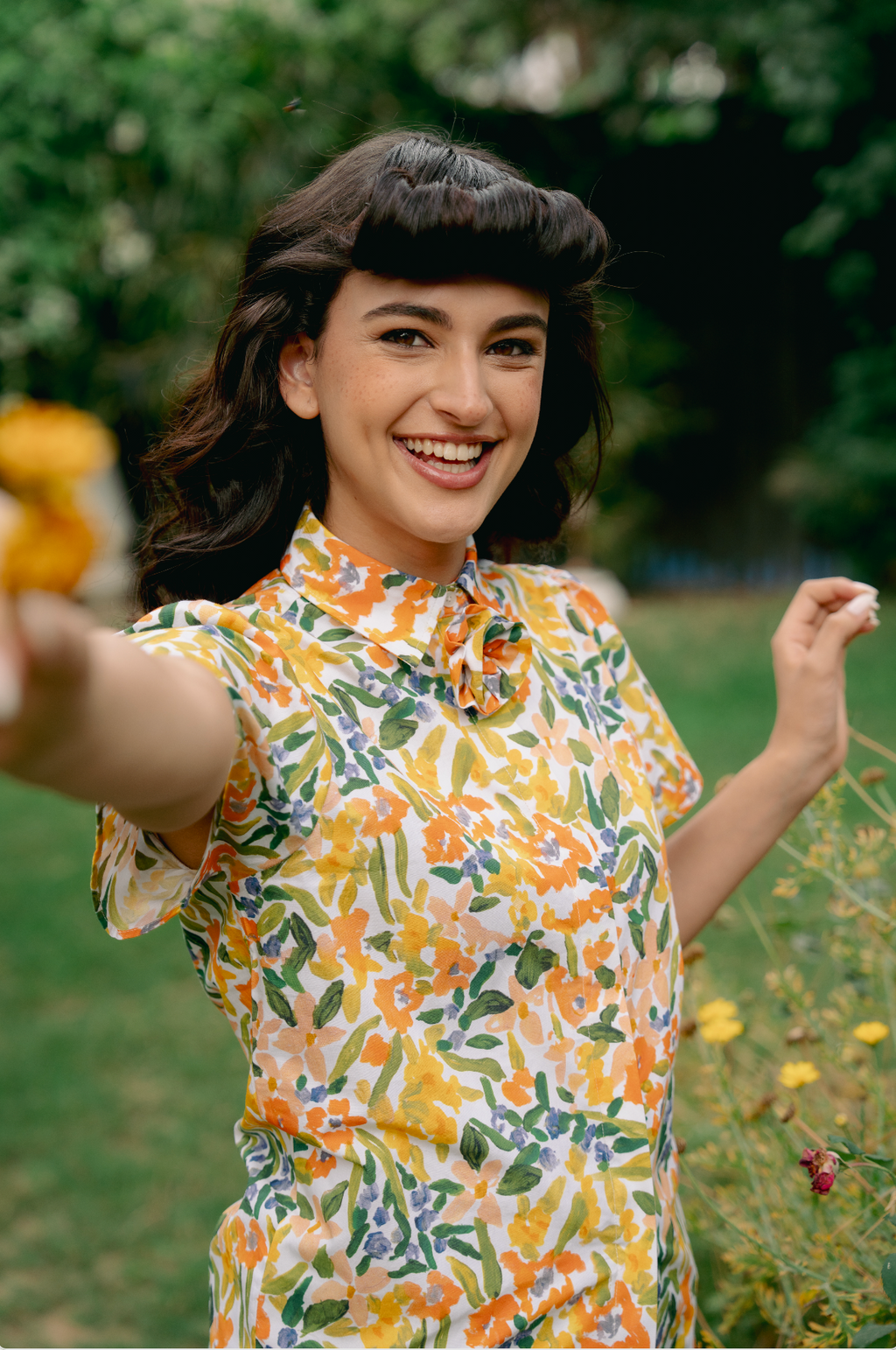 Amber Bloom Shirt
