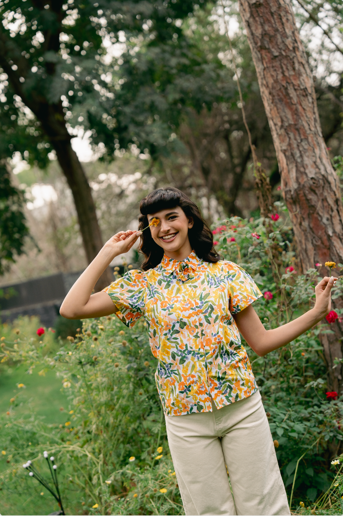 Amber Bloom Shirt