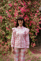 Rosé Gingham CO-ORD