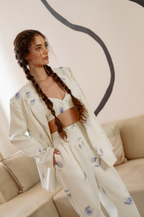 Bare Bloom Blazer Set