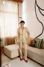 Sorbet Stripes Blazer Set