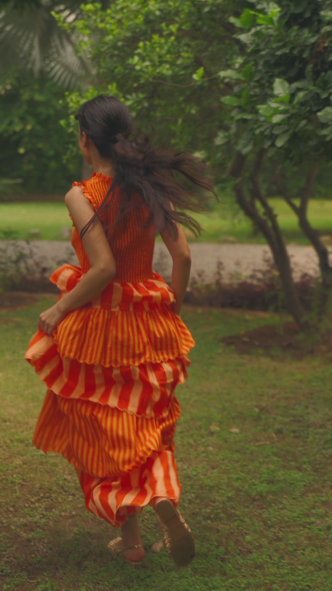 Sunset Stripe Maxi