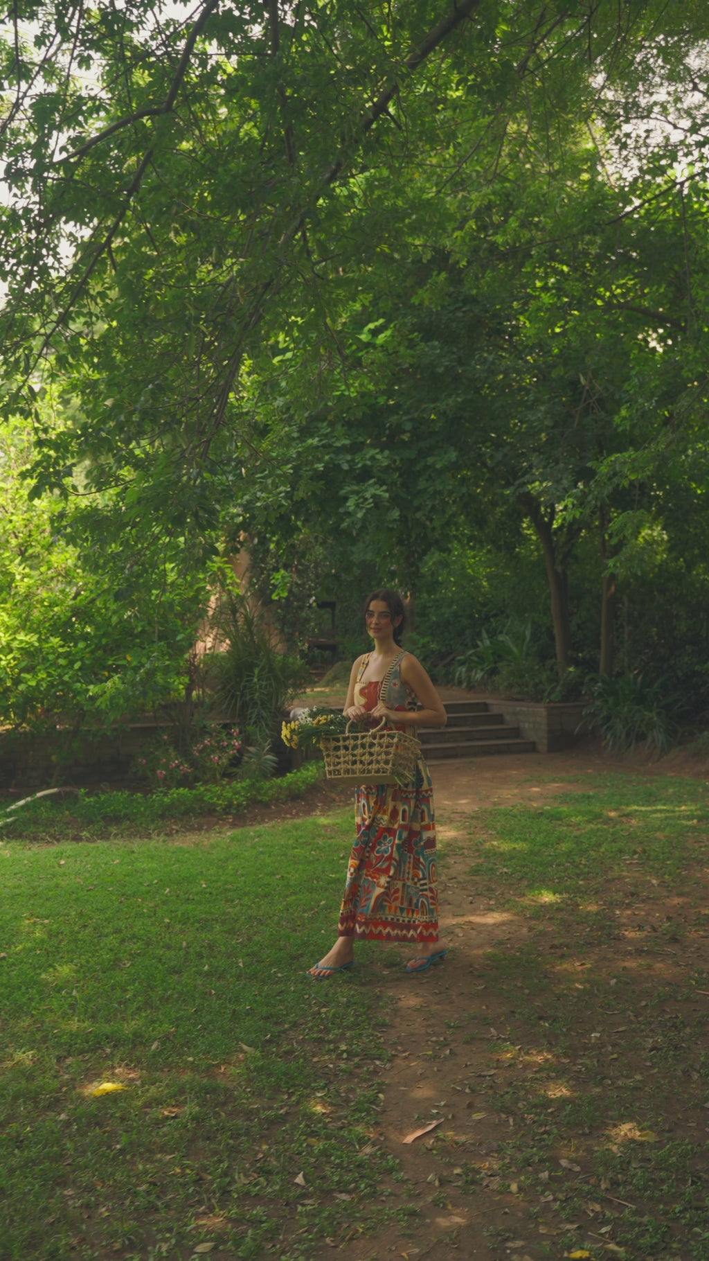 Terracotta Village Dress