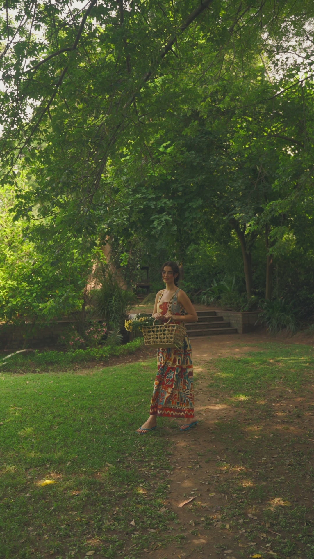 Terracotta Village Dress